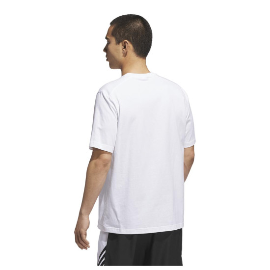 Adidas Ανδρική κοντομάνικη μπλούζα Basketball Graphic Tee Adidas Ανδρική κοντομάνικη μπλούζα Basketball Graphic Tee